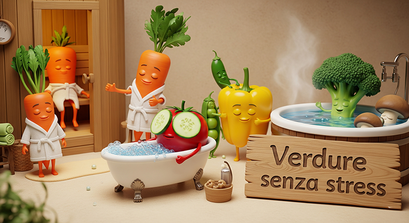 Verdure senza stress per tutta la famiglia